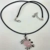 Collier crabe en cristal naturel 4