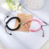 Bracelet couple en pierre naturelle lot de 2 4