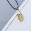 Collier en quartz naturel pour femme 4