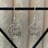 boucles d'oreilles fleur de lotus