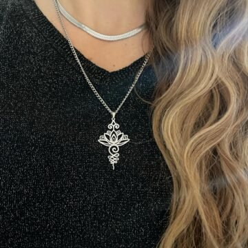 collier fleur de lotus